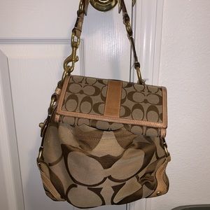Faux Coach Purse and Wallet